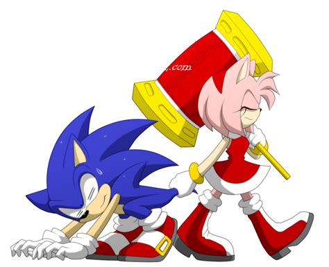 Youre Not Going Anywhere By Myly14 Sonic Funny Sonic And Amy Sonic