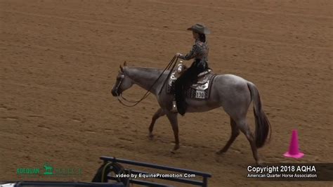 2018 Aqha Select Western Riding Youtube