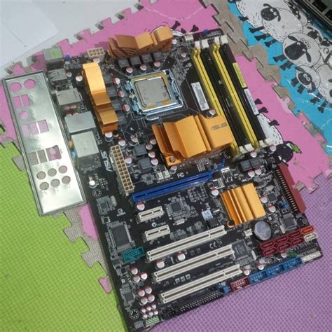Jual Motherboard Intel Lga 775 Asus P5q Cipset Intel P45 Ddr2 Top Di