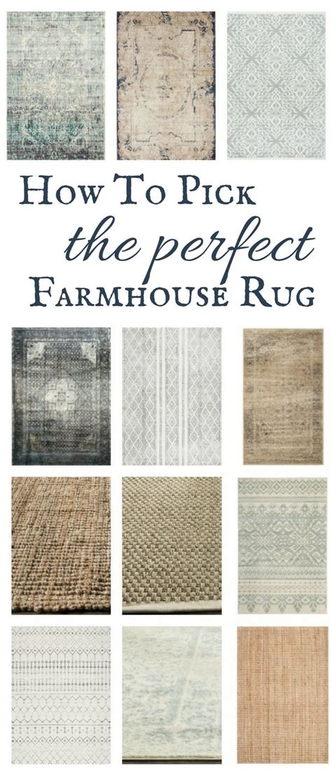 Rated 5 out of 5 stars. Find the Perfect Farmhouse Style Rug | Farmhouse style ...