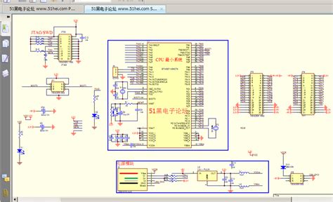 Stm32f103rct6最小系统板原理图下载 Stm328