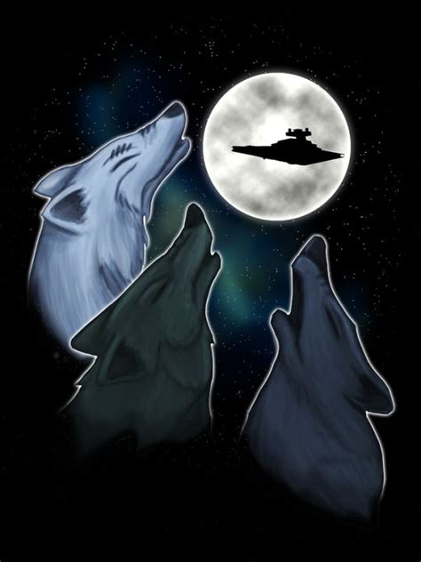 Loth Wolf Dream Star Wars Drawings Star Wars Poster Star Wars Art