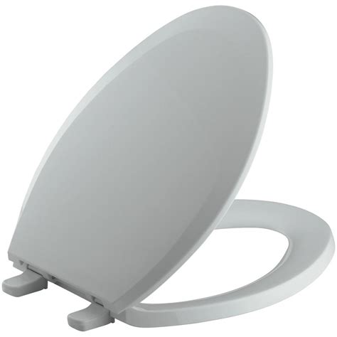 Kohler Lustra Elongated Closed Front Toilet Seat In Ice Grey K 4652 95