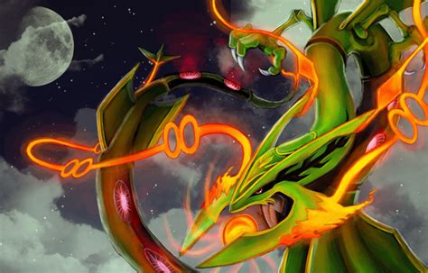 Rayquaza Wallpapers Top Free Rayquaza Backgrounds Wallpaperaccess