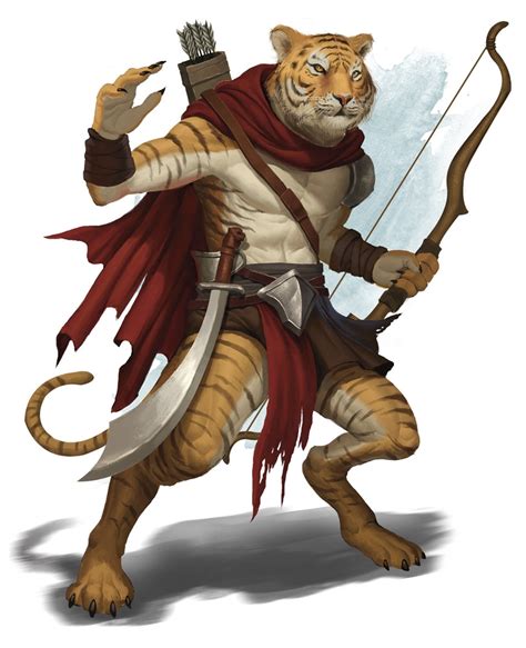 Tigre Garou Monstre Donjons And Dragons Dandd 5e
