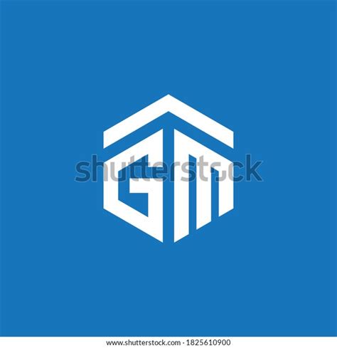 Agm Unique Modern Flat Abstract Logo Stock Vector Royalty Free 1825610900