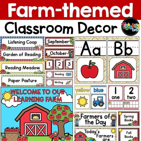 Farm Themed Classroom Decor Tejedas Tots