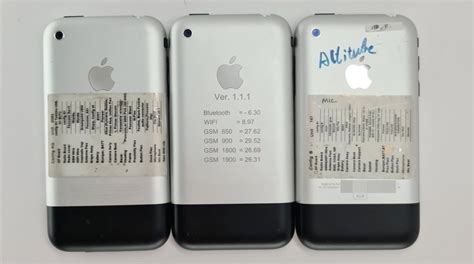 Prototype Iphones Bearing Engraved Mute Button Surface In Photos