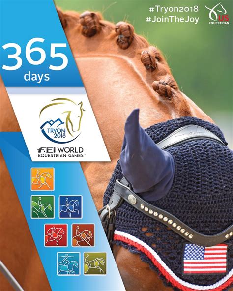 365 Days Until The Fei World Equestrian Games™ Tryon 2018 Us Equestrian