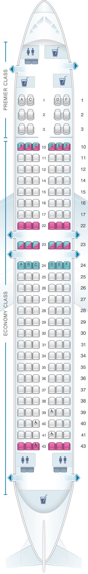 Boeing 737 800 Seat Plan