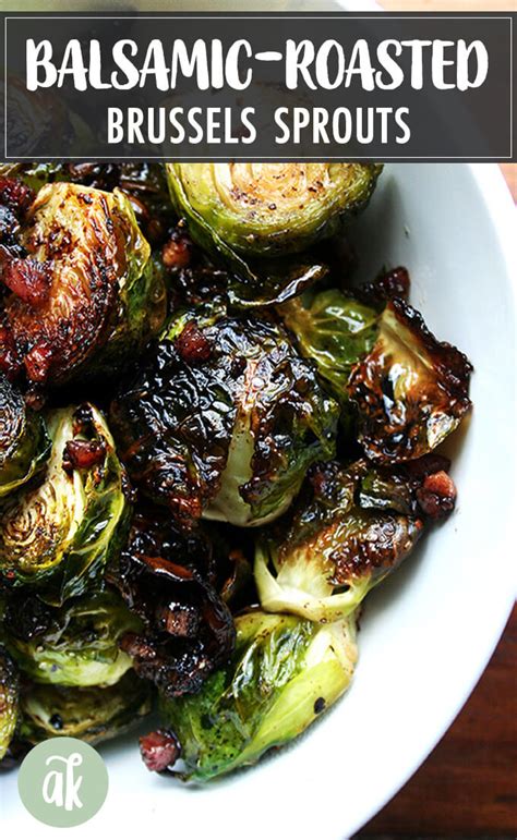 With the olive oil/salt/pepper method and they all come out so very tasty! Ina Garten's Roasted Balsamic Brussels Sprouts | Alexandra's Kitchen | Recipe | Sprout recipes ...