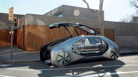 Renault Unveils Ez Go A Level 4 Autonomous Ridesharing Electric City