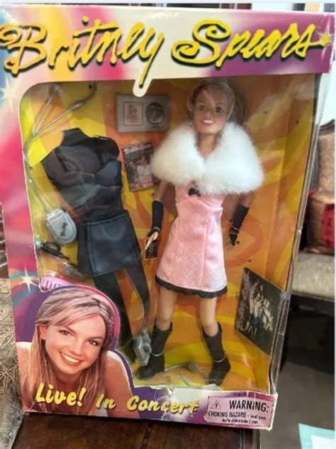 Britney Spears Live In Concert Play Along Doll 2000 Rare Nib 3000 Picclick