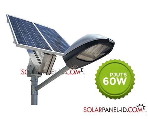 JUAL Paket Penerangan Jalan Umum PJU Tenaga Surya 60 Watt | PJU Solar