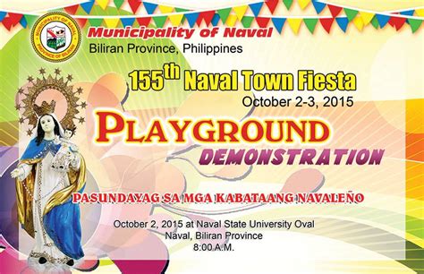 Naval Fiesta Playground Demonstration 2015 Biliran Island