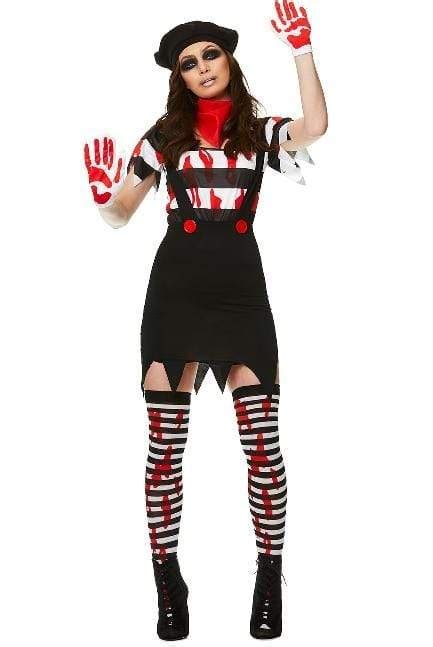Zombie Mime Girl Costume Ubicaciondepersonas Cdmx Gob Mx