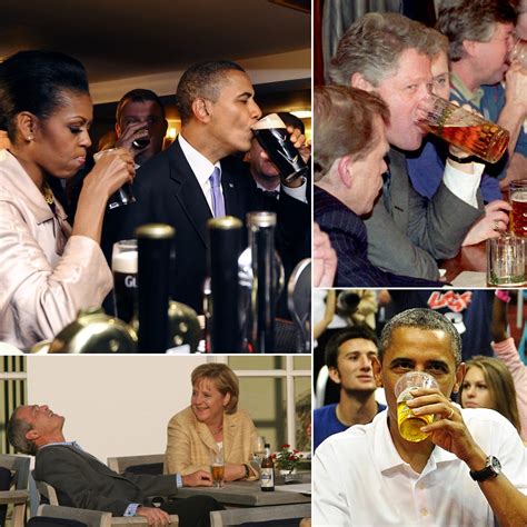 Politicians Drinking Beer Popsugar Celebrity