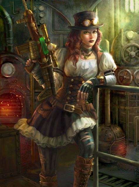 Steampunk Warrior Utako Oelze Art Steampunk Pirate Steampunk Steampunk