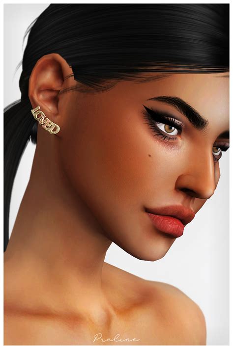 Ultimate Collection 255 Earrings At Praline Sims Sims 4