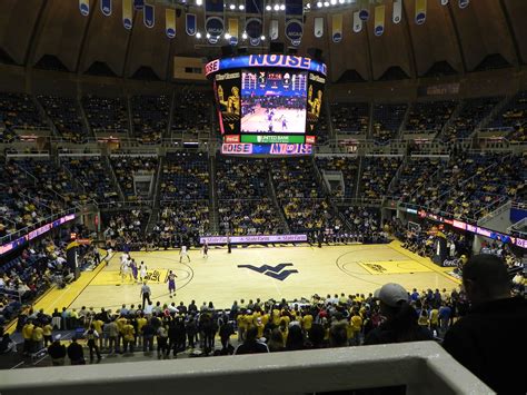 It's become known as one of the more raucous. Seen amazing games at the WVU Coliseum. I miss beating ...