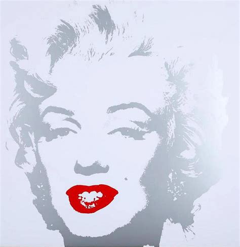 Andy Warhol Golden Marilyn 20th Century Color Silkscreen For Sale At