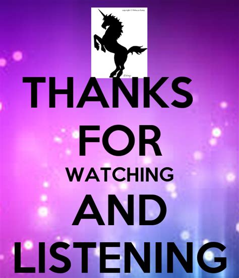 Thank you for listening animated gif for powerpoint. THANKS FOR WATCHING AND LISTENING Poster | annabelle ...