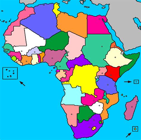 Lista 98 Foto Division Politica De Africa Con Nombres Lleno