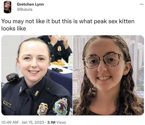 You May Not Like It But This Is What Peak Sex Kitten Looks Like Female Cop Maegan Hall