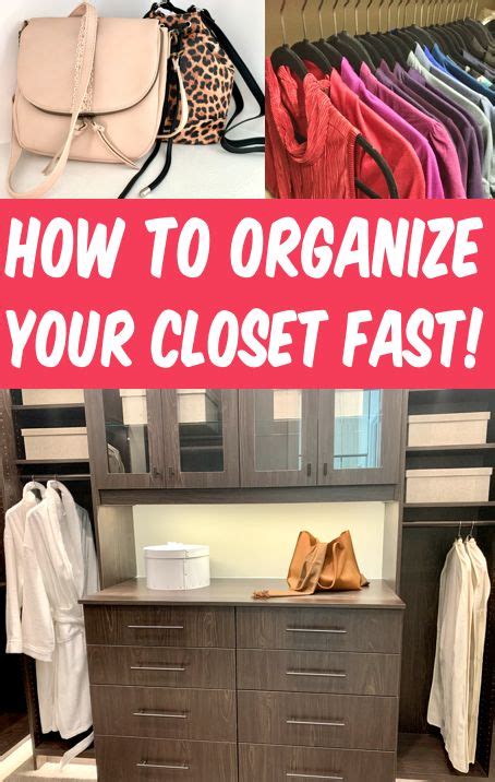 How To Organize Your Closet Diy Space Saving Tips And Tricks Easy