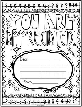 Appreciation Coloring Pages | Thank You Coloring Pages by Ford's Board