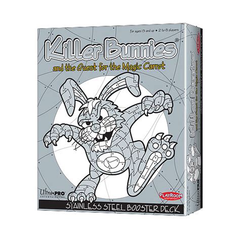 Killer Bunnies Stainless Steel Booster Deck Arctic Board Games