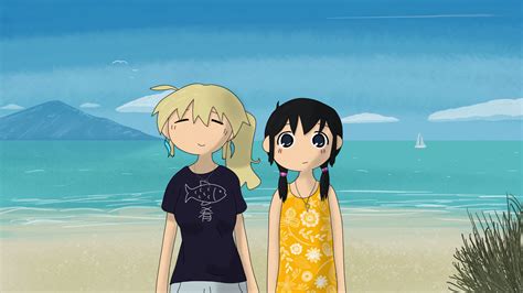 Anime Girl Beach Hair