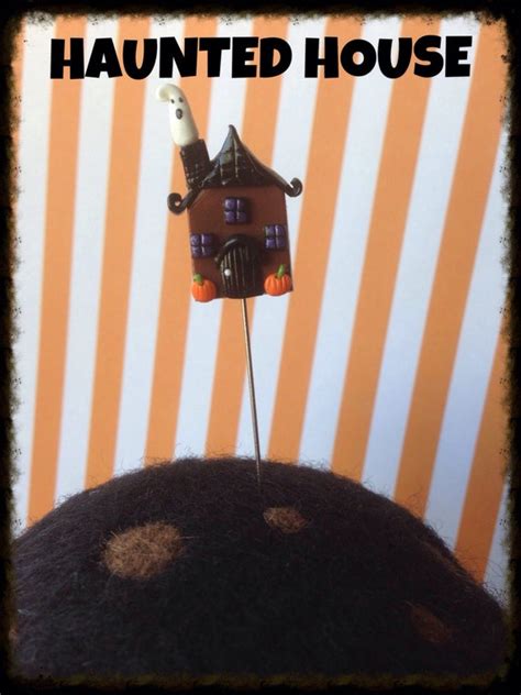 Items Similar To Haunted House Mansion Pin Topper On Etsy
