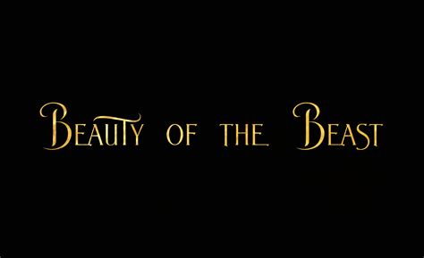 Beauty And The Beast Fonts Beauty And The Beast Copyright 2016 By