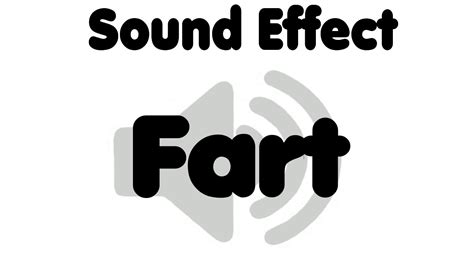 Funny Fart Sound Effect Youtube