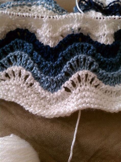 9 free feather and fan variations knitting patterns. Ravelry: Feather and Fan Rainbow Baby Blanket pattern by ...
