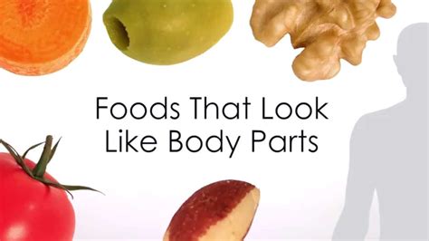 Foods That Look Like Body Parts Give Clues To Their Health Benefits