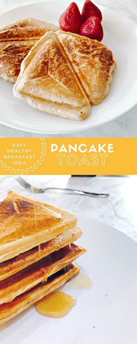 Easy Healthy Breakfast Idea How To Make Pancakes In A Toaster