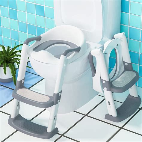 Eastvita Potty Training Seat For Kids With Step Stool Ladder Toddler