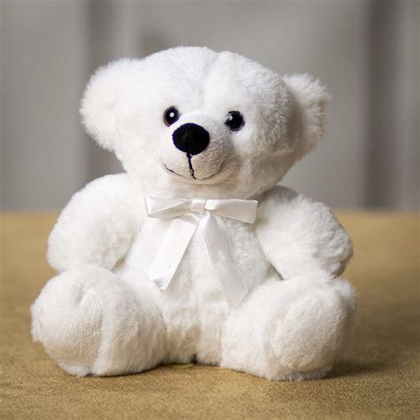 Wholesale Teddy Bears - Winter White Colorama Bear | Plush in a Rush