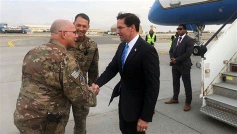 Pentagon Chief In Afghanistan As Us Aims To Restart Taliban Talks