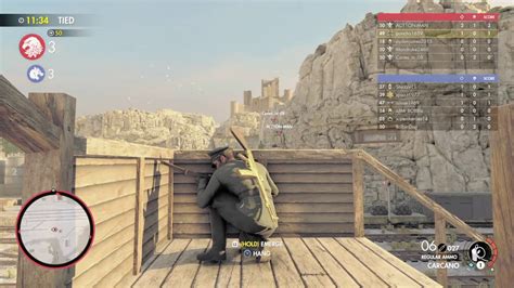 Sniper Elite 4 Multiplayer Gameplay Team Sniper No Cross 2017 Youtube