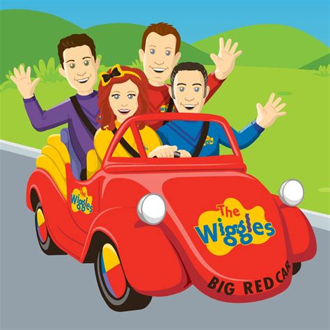 Wiggles Big Red Car Coloring Page Big Red Car Vehicle Wigglepedia