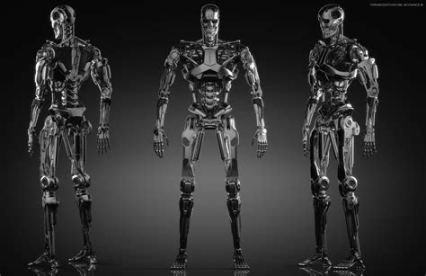 Terminator Genisys T 800 Endoskeleton Concept Art