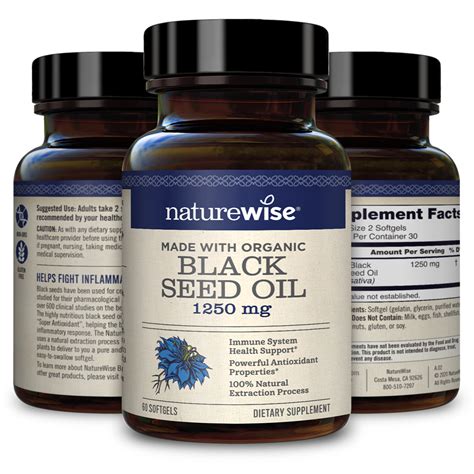 Black Seed Oil 3 Pack Naturewise