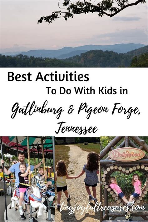 Best Activities To Do With Kids In Gatlinburg And Pigeon Forge Tennessee