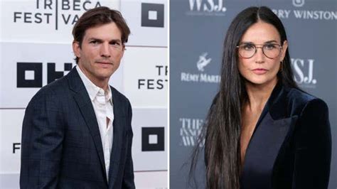 Ashton Kutcher Opens Up About Miscarriage Ivf Struggles With Ex Wife Demi Moore
