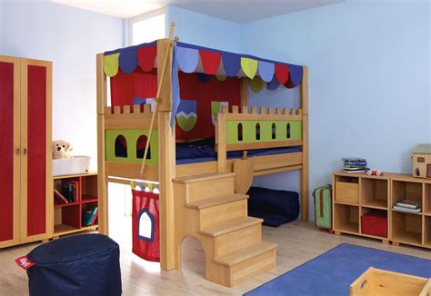 Alle breuyn möbel werden mit äußerster präzision hergestellt. Hochbett Deluxe Ritterburg - Böhm Natur Darmstadt