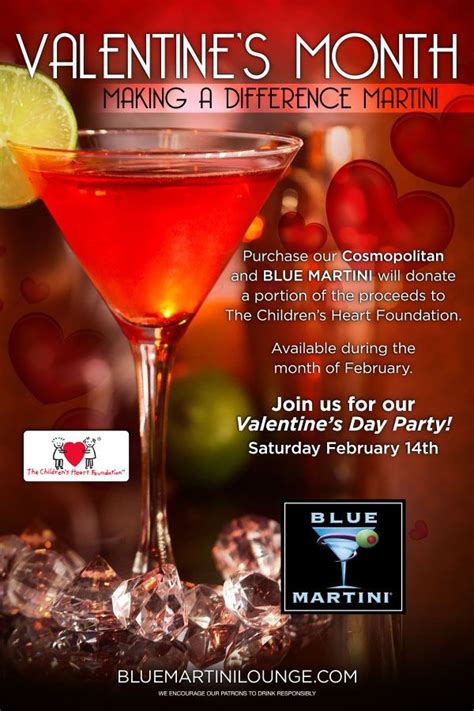 Lets Celebrate Join Us For Valentines Day At Blue Martini Plano Live
