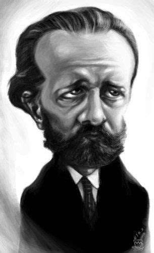 Tchaikovsky By Alex Gb Media And Culture Cartoon Toonpool Celebrity